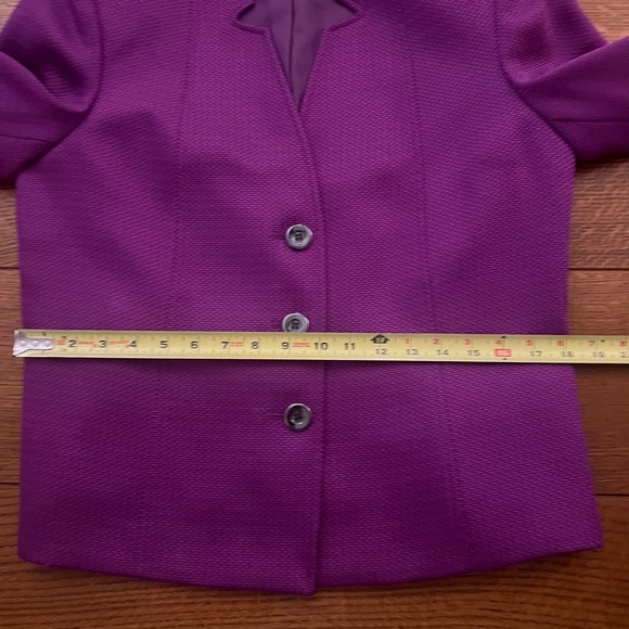 Women's Purple Blazer - Picture 5 of 7